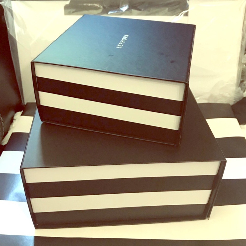2 Sephora Empty Gift Boxes, Home Decor, Storage